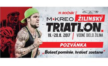 Už 19. ročník Žilinského triatlonu sa bude konať 19. - 20. augusta 2017 na Vodnom diele Žilina