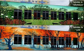 Ďalší street art pribudne na Solinkách, obyvatelia môžu finálnu podobu fasády vybrať z dvoch návrhov