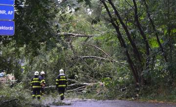Hasiči v Žilinskom kraji mali rušnú noc, odstraňovali spadnuté stromy a evakuovali letný tábor