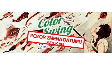 Letný Color Swing ponúkne plážové hry, svieže nápoje a nápadité jedlá už v PIATOK 18. augusta!