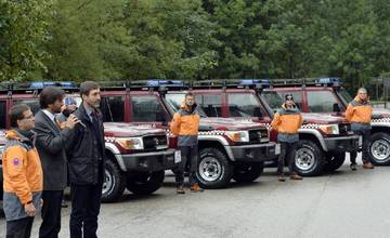 Horskí záchranári z HZS Malá Fatra dostali 11 nových, špeciálne upravených vozidiel