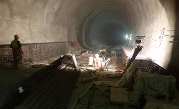 Na tuneli Višňové je vyrazených takmer 11 kilometrov, denný postup je 17 metrov