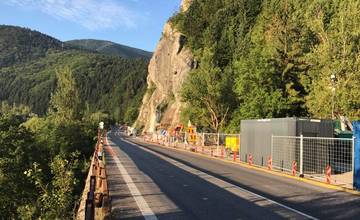 Sanácia skalného brala Strečno bola ukončená, cesta bude od 16. októbra prejazdná bez obmedzení
