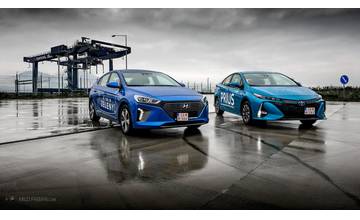 Veľké porovnanie: Hyundai Ioniq Plug-In vs Toyota Prius Plug-In - „modrý“ duel