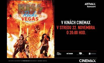 Koncert KISS Rocks Vegas si môžete pozrieť v žilinskom CINEMAX-e už 22. novembra