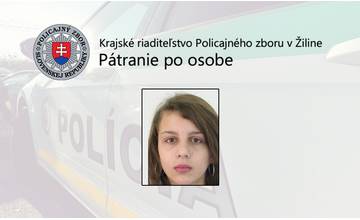 Polícia pátra po nezvestnej 17-ročnej Barbore, ktorá ušla z Detského domova Ružomberok