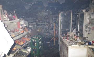 V Martine došlo k požiaru potravín, v ktorých bola pyrotechnika, spôsobená škoda je 270-tisíc eur