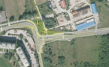 Križovatka ulíc Pod hájom a Obvodová na Solinkách bude prebudovaná na kruhový objazd