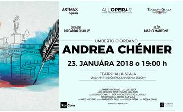 Opera Andrea Chénier v CINEMAX ŽILINA už 23. januára 2018