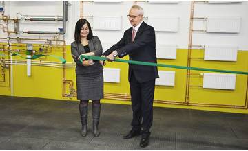 Na SOŠ stavebnej v Žiline pribudli dve nové špeciálne učebne - vykurovania a zdravotechniky