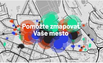 V Žiline spustili mapu kvality verejných priestranstiev, podnety môže vyplniť každý