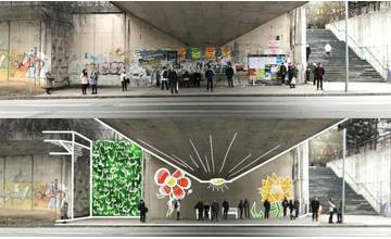 Revitalizácia priestoru zastávky na Bernolákovej ulici v Žiline? Pribudnúť môže streetart aj zeleň