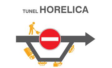 Polícia v Žiline upozorňuje na úplnú uzávierku tunela Horelica, ktorá potrvá do 15. apríla