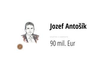 Medzi 30 najbohatších Slovákov podľa Forbes sa dostal aj žilinský podnikateľ Jozef Antošík