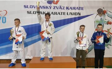 Medailové hody žilinských karatistov: 12 medailí a majstrovský titul pre Tomáša Králika!