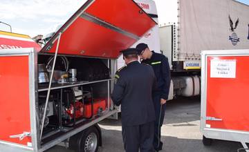 Dobrovoľní hasiči v Mojšovej Lúčke, Vraní a v Bytčici dostali novú techniku pre povodňové situácie