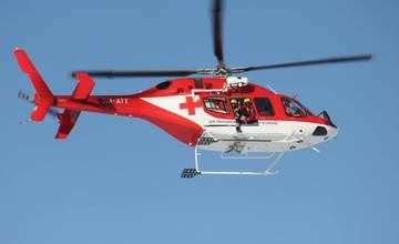 V Terchovej zasahoval záchranársky vrtuľník, 44-ročný muž mal spadnúť z lešenia