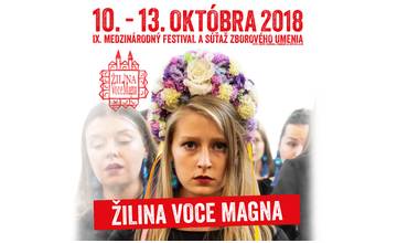Navštívte deviaty ročník Medzinárodného Festivalu ŽILINA VOCE MAGNA už od 10. do 13. októbra