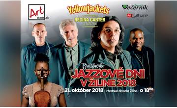 Bratislavské jazzové dni v Žiline 2018: Regina Carter, Yellowjackets aj AMC Trio