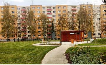 Dobšinského sad na sídlisku Vlčince bude čoskoro dokončený, výstavba trvala takmer tri roky