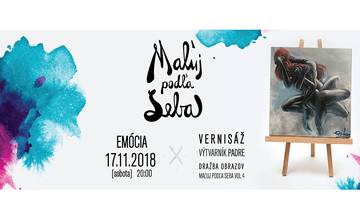 Už túto sobotu sa uskutoční vernisáž výstavy a dražba obrazov MAĽUJ PODĽA SEBA