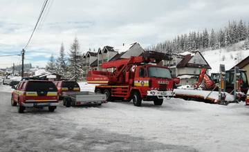AKTUÁLNE: Na Oravu bol vyslaný vrtuľník Letky Ministerstva vnútra, bude zhadzovať sneh zo stromov
