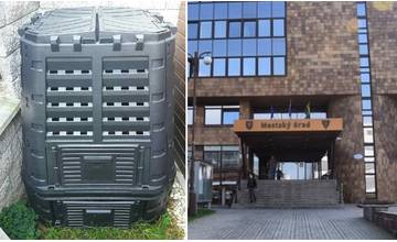 Mesto Žilina vykonáva distribúciu kompostérov pre obyvateľov, ktorí si ich nestihli prevziať