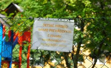 Viaceré detské ihriská v Žiline sú uzatvorené, presný termín obnovy mesto zatiaľ nevie určiť