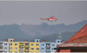 Počas dnešného dňa budú v meste Žilina realizované práce vrtuľníkom, potrvajú do 16:00 hod.