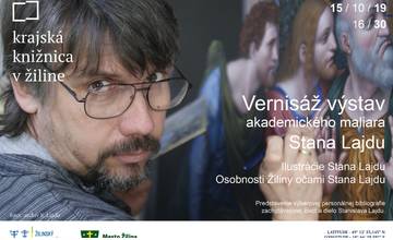 Vernisáž výstav Osobnosti Žiliny očami Stana Lajdu a výber jeho ilustrácií