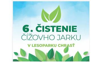 Čistenie Čížovho jarku v Lesoparku Chrasť už 19. októbra 2019