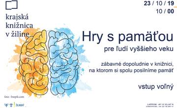 Krajská knižnica v Žiline pozýva na Hry s pamäťou, precvičte si pamäť zábavnou formou