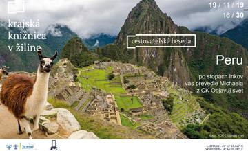 Krajská knižnica v Žiline pozýva na cestovateľskú besedu: Spoznajte krásy Peru