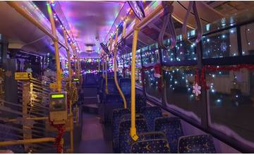 FOTO: Vianočný trolejbus vyrazí na žilinské cesty už vo štvrtok 5. decembra