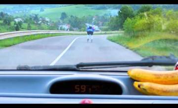 VIDEO: Inline skating downhill Belá (76 km/h)