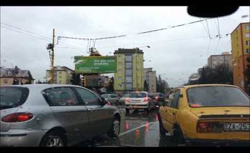 VIDEO: Kolaps dopravy v Žiline - 22.12.2014