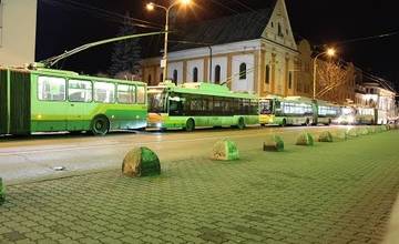 VIDEO: Kolaps trolejbusovej dopravy v Žiline 10.2.2014