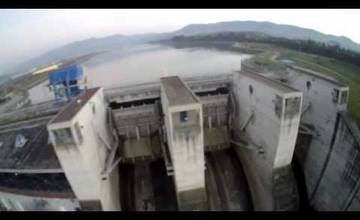 VIDEO: Prelet nad VD Žilina a časťou Žiliny - unikátne zábery