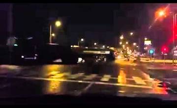 VIDEO: Prevoz vojenskej techniky na Košickej ulici