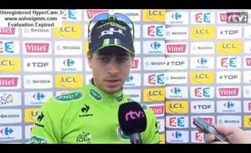 VIDEO: Rozhovor Petra Sagana po 10. etape