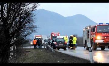 VIDEO: Tragická dopravná nehoda Oškerda, 14.1.2014