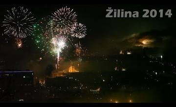VIDEO: Žilinský ohňostroj 2014