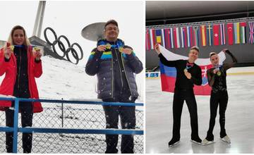 Žilinskí korčuliari Srbecká a Kollár 2x zlatí na svetových zimných hrách masters v Innsbrucku