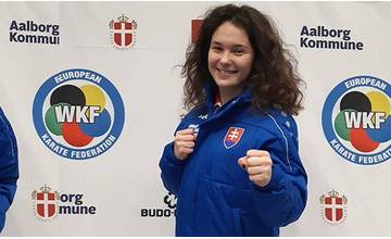 Sarah Hrnková zo žilinského karate klubu bude reprezentovať Slovensko na Majstrovstvách Európy