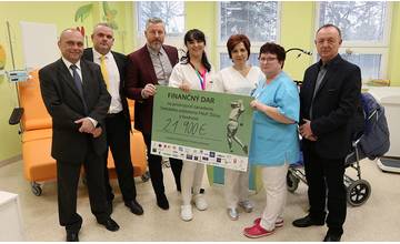 Žilinská nemocnica opäť modernizuje, na oddelení pediatrie pribudlo nové vybavenie za 66-tisíc eur