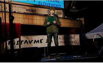 Organizátori Za slušné Slovensko v Žiline: Nemáme monopol na námestia,budeme radi za nové iniciatívy