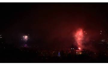 VIDEO: Novoročné ohňostroje 2019 v obci Terchová
