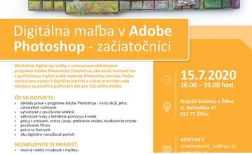 Pozvánka na workshop: Digitálna maľba v Adobe Photoshop - začiatočníci