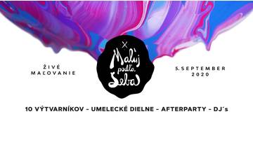 Žilinu čaká opäť živé maľovanie: Už 6. ročník umeleckej súťaže MALUJPODLASEBA v sobotu 5. septembra