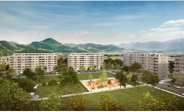 V Žiline začala výstavba II. etapy projektu Zelené Vlčince, byty sú už v predaji
